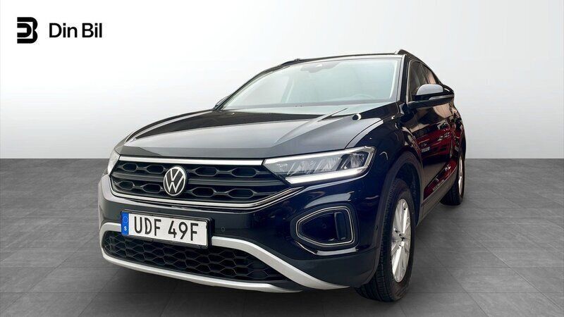 Svart Begagnad 2022 VW T-Roc SUV | 259 900 kr (Lite dyr) - Bild 1/4