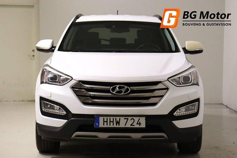 Begagnad Hyundai Santa Fe Premium 197 HK (144 kW) 2015 Vit SUV