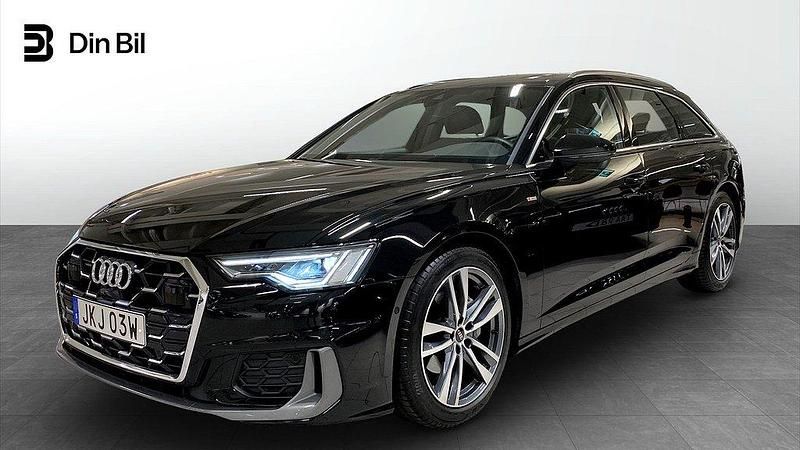 Mytsvart metallic Begagnad 2024 Audi A6 S-Line Kombi | 519 000 kr (Lite dyr) - Bild 1/4