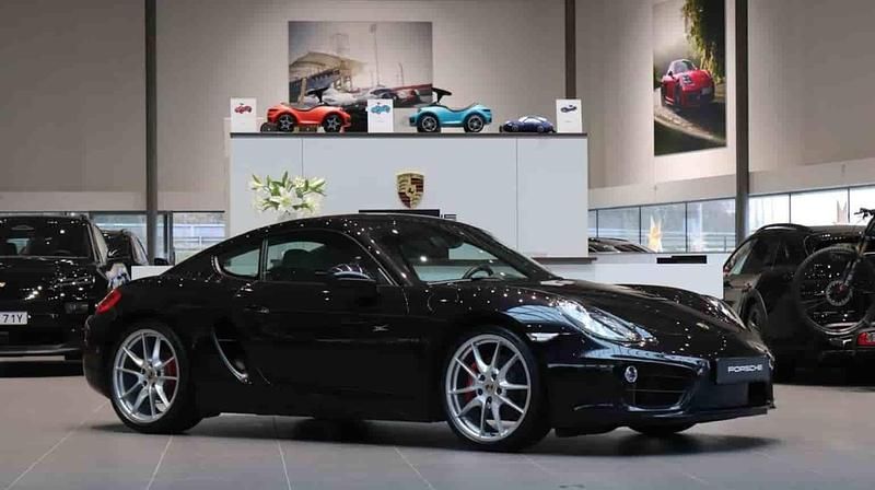 Svart Begagnad 2014 Porsche Cayman S Sportkupé | 599 000 kr - Bild 1/1