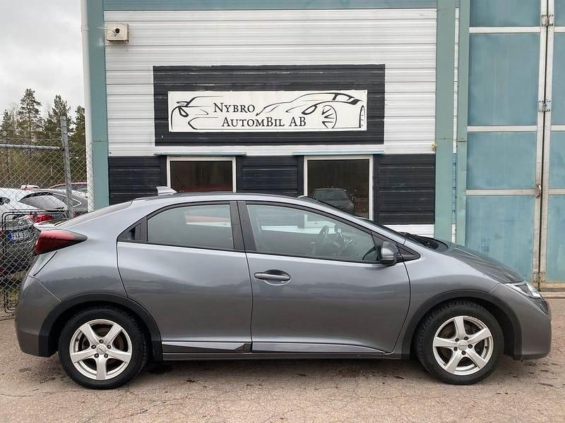 Begagnad Honda Civic Sport 100 HK (73 kW) 2016 Mörkgrå Halvkombi