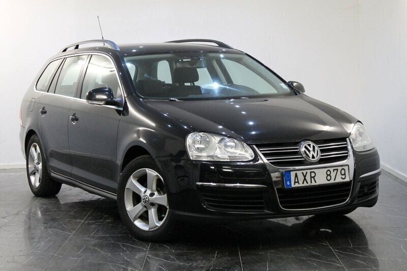 Svart Begagnad 2008 VW Golf Kombi | 29 899 kr (Marknadspris) - Bild 1/4