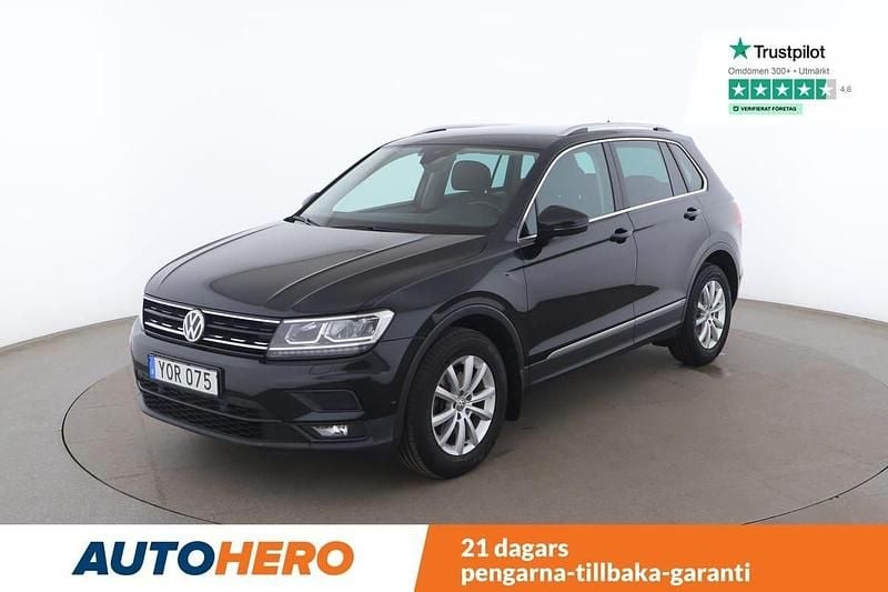 Svart Begagnad 2018 VW Tiguan SUV | 216 000 kr (Bra pris) - Bild 1/4