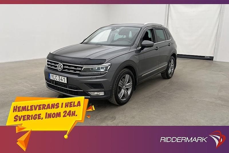 Begagnad VW Tiguan GT 190 HK (139 kW) 2017 Silver SUV