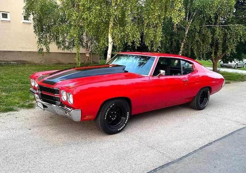 Begagnad Chevrolet Chevelle 301 HK (221 kW) 1970 Röd Sportkupé