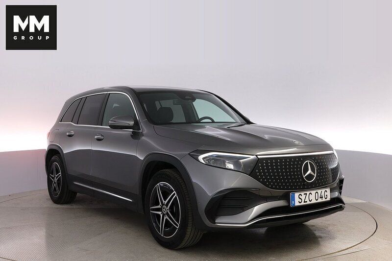 Mörkgrå Begagnad 2024 Mercedes EQB250+ AMG SUV | 549 000 kr - Bild 1/4