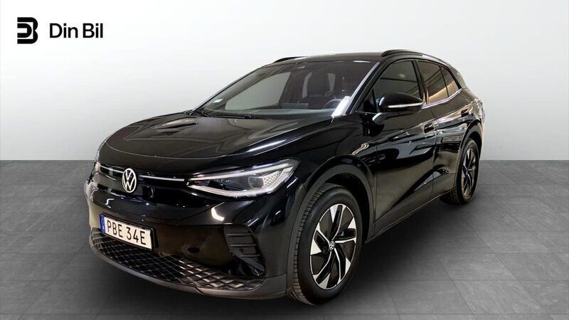 Svart Begagnad 2024 VW ID.4 Pro SUV | 499 900 kr - Bild 1/4