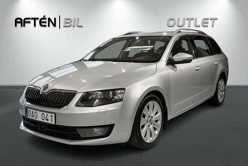 Silver Begagnad 2013 Skoda Octavia Elegance Kombi | 89 800 kr (Superpris) - Bild 1/3