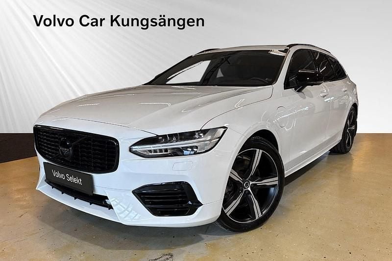 Vit Begagnad 2019 Volvo V90 R-Design Kombi | 339 900 kr (Bra pris) - Bild 1/3