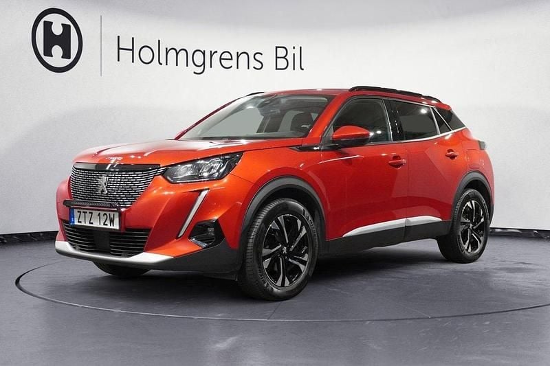 Röd Begagnad 2021 Peugeot 2008 Allure SUV | 199 800 kr (Marknadspris) - Bild 1/4