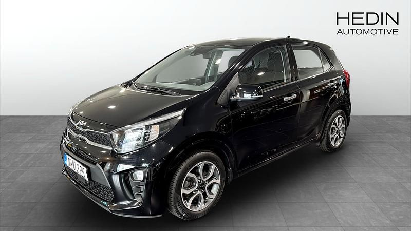 Svart Begagnad 2023 Kia Picanto 2 Halvkombi | 149 900 kr (Marknadspris) - Bild 1/4