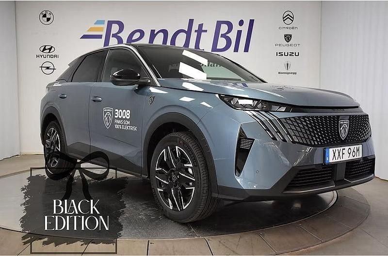 Blå Begagnad 2025 Peugeot 3008 GT SUV | 359 900 kr - Bild 1/4
