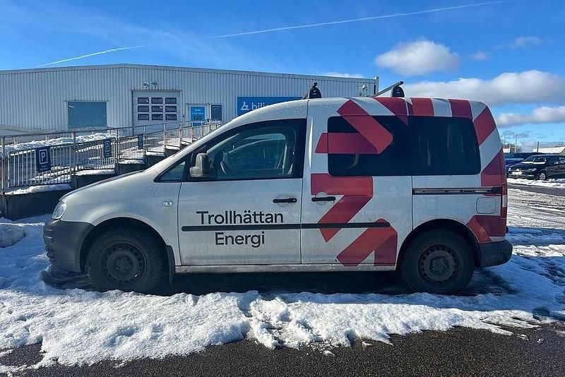 Begagnad VW Caddy 2010 Vit Minibuss