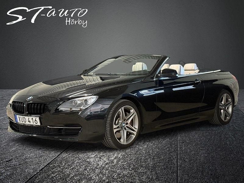 Svart Begagnad 2011 BMW 650 Cabriolet Cab | 359 900 kr - Bild 1/4