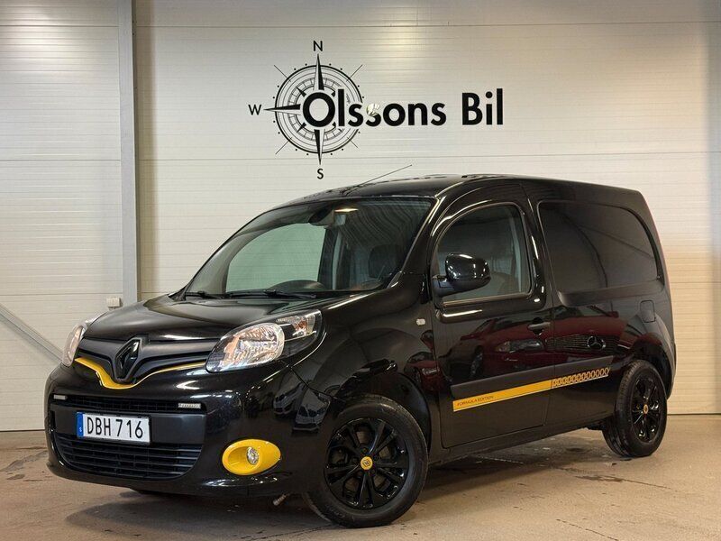 Svart Begagnad 2018 Renault Kangoo Minibuss | 109 800 kr (Lite dyr) - Bild 1/4