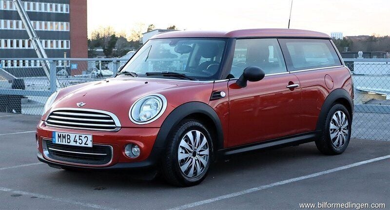 Orange samma som bilen Begagnad 2014 Mini One Clubman Kombi | 87 500 kr - Bild 1/4