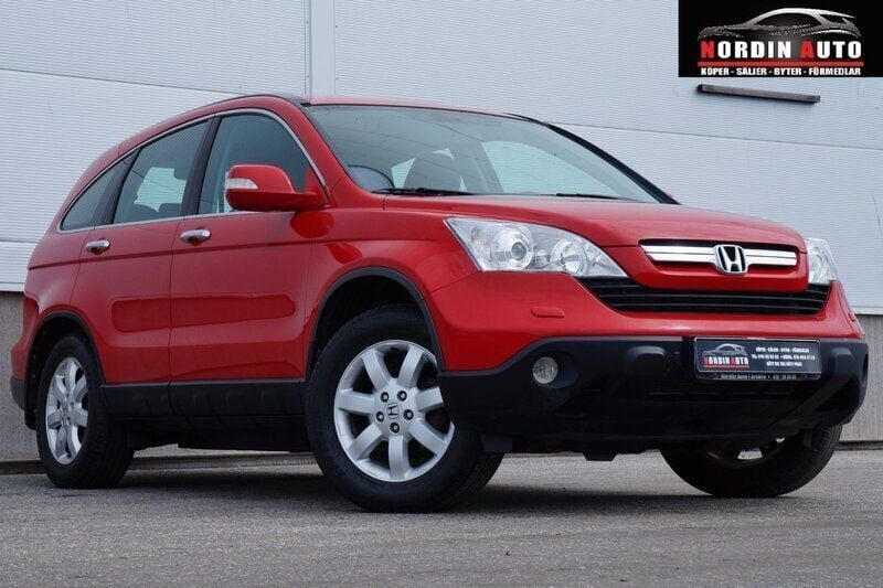 Röd Begagnad 2008 Honda CR-V SUV | 38 900 kr (Bra pris) - Bild 1/4