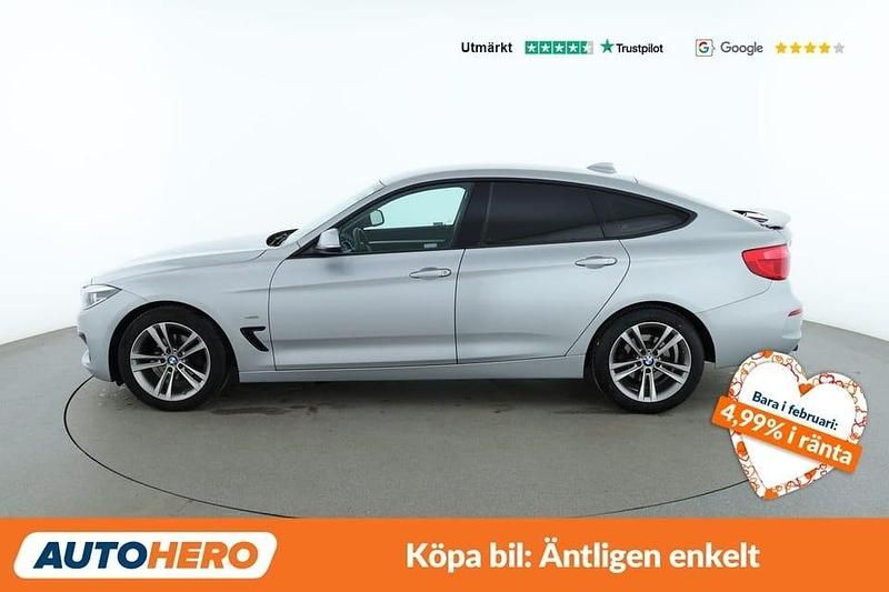 Begagnad BMW 318 Gran Turismo Sport Line 151 HK (111 kW) 2016 Silver Halvkombi