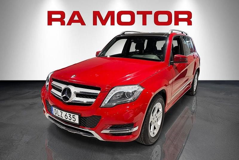 Röd Begagnad 2014 Mercedes GLK220 Avantgarde SUV | 179 900 kr (Marknadspris) - Bild 1/4