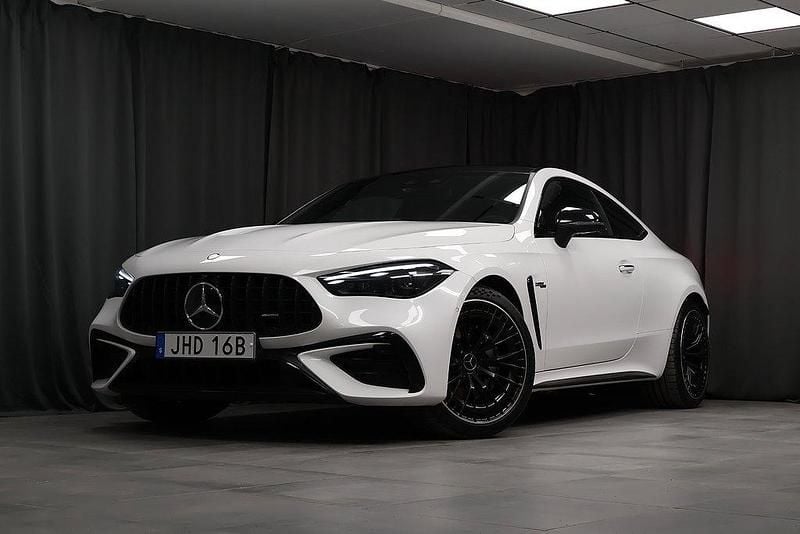 Vit Begagnad 2024 Mercedes CLE53 AMG AMG Sportkupé | 909 000 kr - Bild 1/4