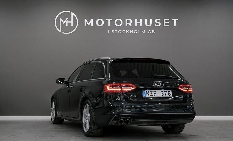 Begagnad Audi A4 S-Line 177 HK (130 kW) 2013 Svart Kombi