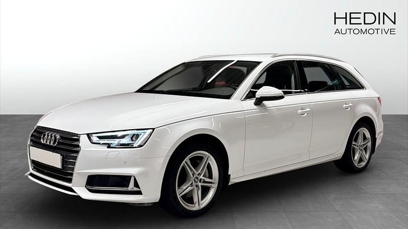 Vit (white) Begagnad 2019 Audi A4 Proline Kombi | 238 700 kr (Bra pris) - Bild 1/4