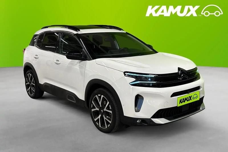 Vit Begagnad 2023 Citroën C5 Aircross PureTech SUV | 208 700 kr (Marknadspris) - Bild 1/4