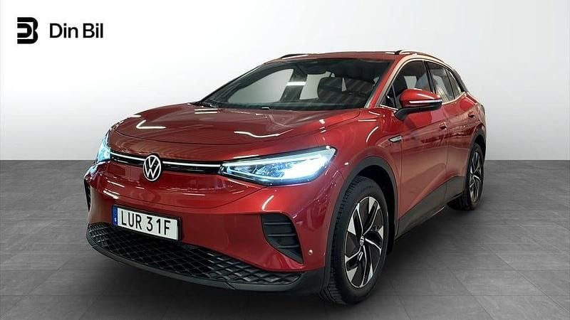Röd Begagnad 2022 VW ID.4 Comfortline SUV | 279 900 kr (Marknadspris) - Bild 1/4