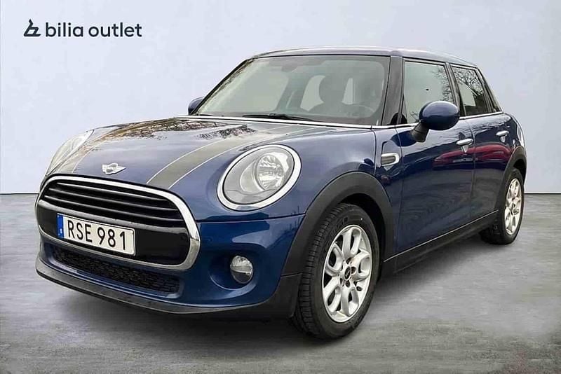 Blå Begagnad 2018 Mini Cooper Halvkombi | 129 900 kr (Lite dyr) - Bild 1/1