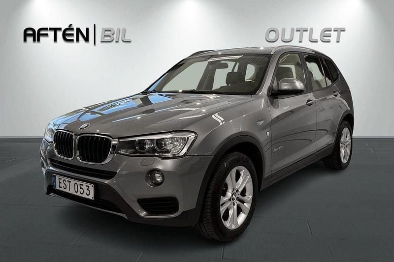 Grå Begagnad 2015 BMW X3 SUV | 169 800 kr (Bra pris) - Bild 1/3