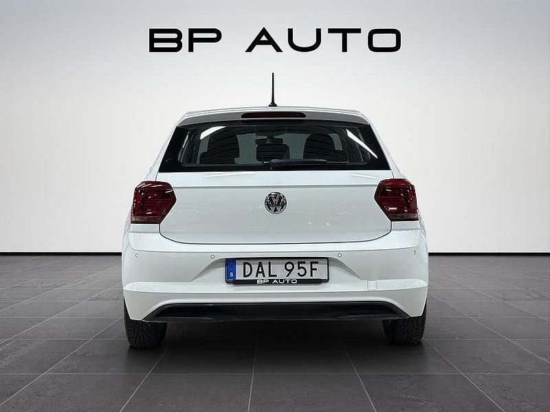Begagnad VW Polo 95 HK (69 kW) 2019 Vit Halvkombi
