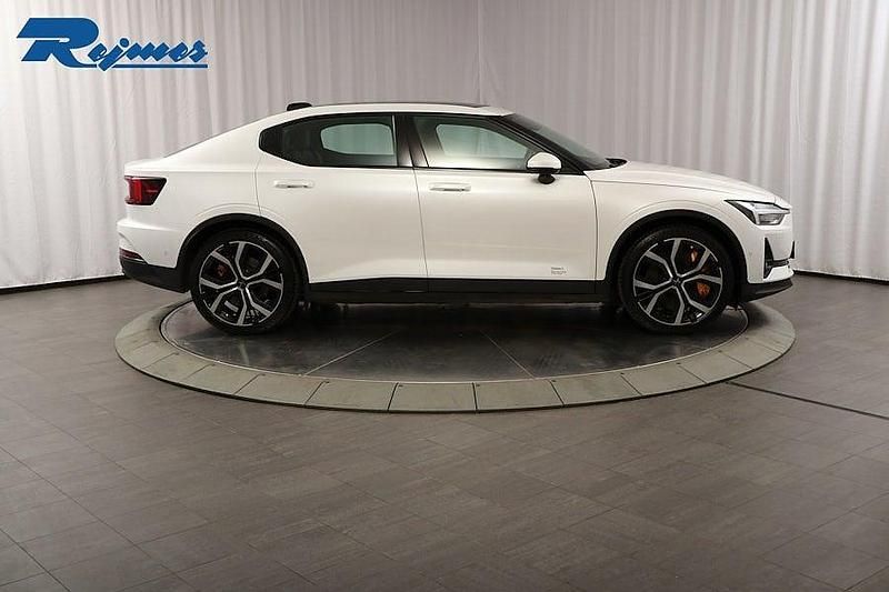 Begagnad Polestar 2 Performance 350 kW (476 HK) 2020 Vit Halvkombi