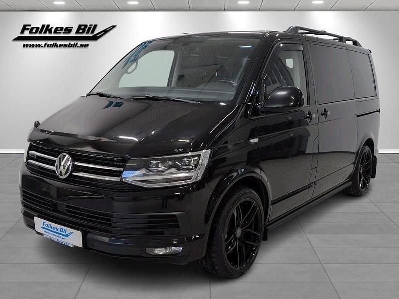 Svart Begagnad 2018 VW Multivan Highline Minibuss | 439 000 kr (Superpris) - Bild 1/4