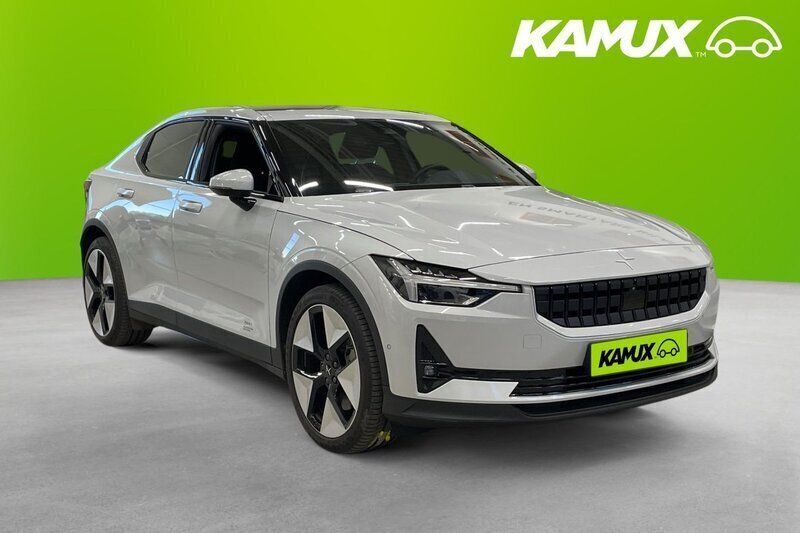 Silver/grå Begagnad 2023 Polestar 2 Pilot Sedan | 414 900 kr (Marknadspris) - Bild 1/4