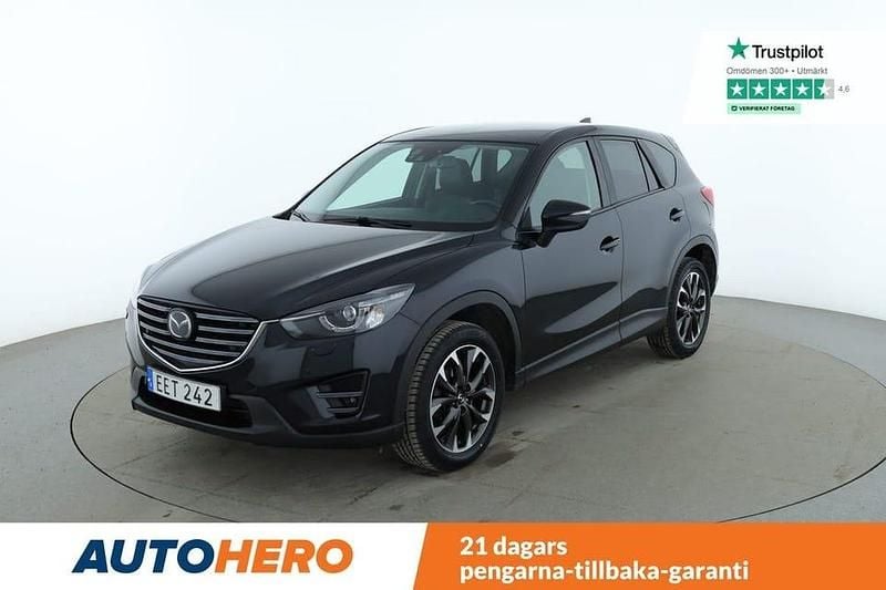 Svart Begagnad 2016 Mazda CX-5 SUV | 218 000 kr (Marknadspris) - Bild 1/4