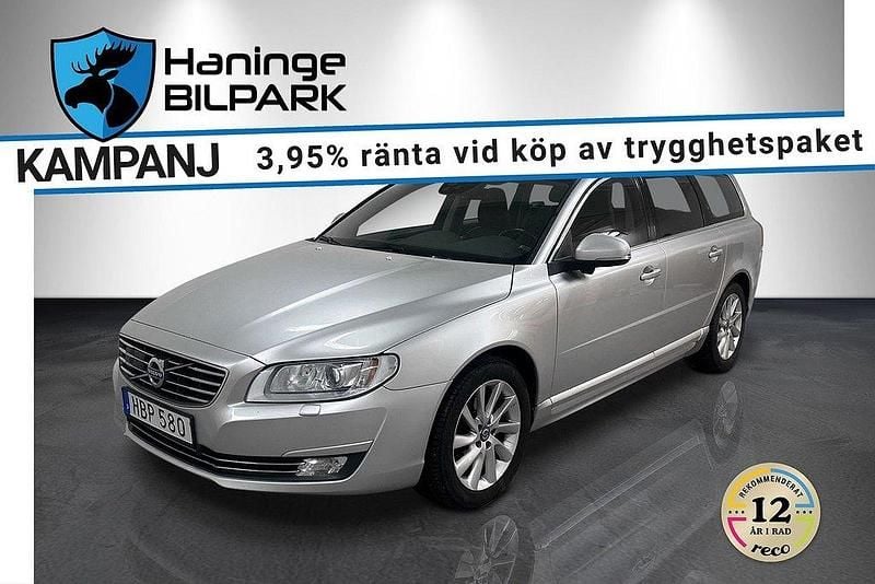 Silver Begagnad 2015 Volvo V70 Standard Kombi | 129 900 kr (Marknadspris) - Bild 1/2