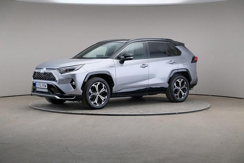 Grå Begagnad 2020 Toyota RAV4 Hybrid Style SUV | 349 000 kr (Lite dyr) - Bild 1/4