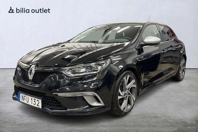 Begagnad Renault Mégane GT Line GT 205 HK (150 kW) 2016 Svart Halvkombi