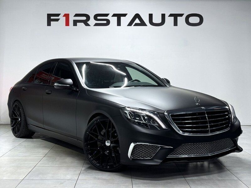 Begagnad Mercedes S63 AMG AMG 259 HK (190 kW) 2013 Silver Sedan