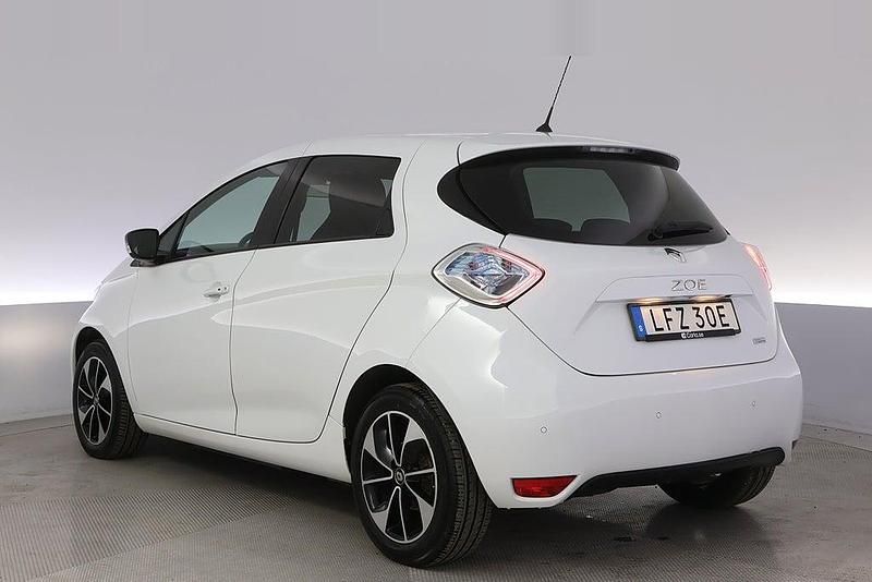 Begagnad Renault Zoe Intens 80 kW (109 HK) 2019 Vit Halvkombi
