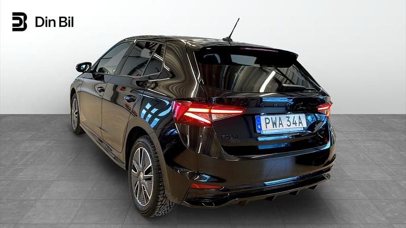 Begagnad Skoda Fabia Monte Carlo 110 HK (80 kW) 2023 Svart Halvkombi