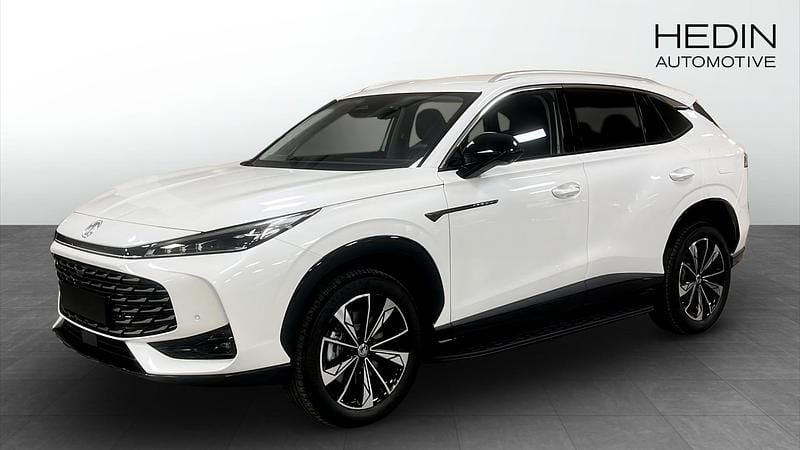 Vit (white) Begagnad 2024 MG HS Luxury SUV | 409 900 kr (Bra pris) - Bild 1/4