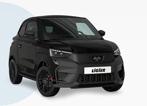 Svart,vit,grå Ny 2025 Ligier JS50 Halvkombi | 249 900 kr - Bild 1/2