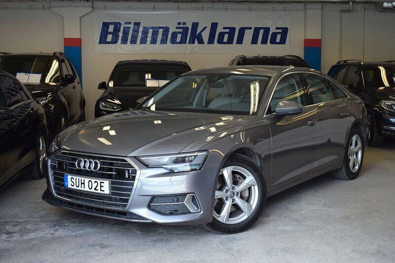 Grå Begagnad 2019 Audi A6 Proline Sedan | 284 000 kr (Marknadspris) - Bild 1/4