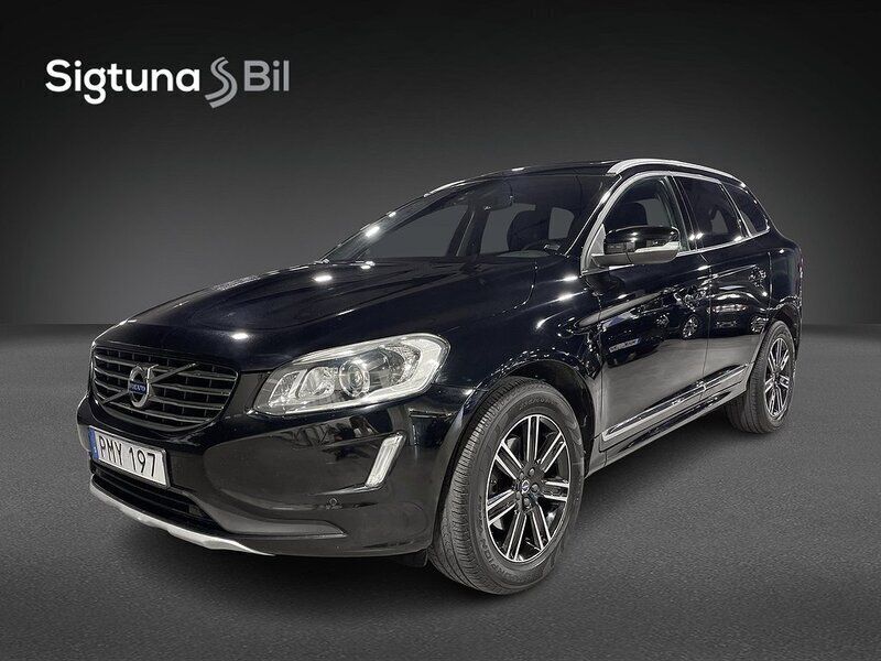 Svart Begagnad 2015 Volvo XC60 Summum SUV | 199 900 kr (Marknadspris) - Bild 1/3