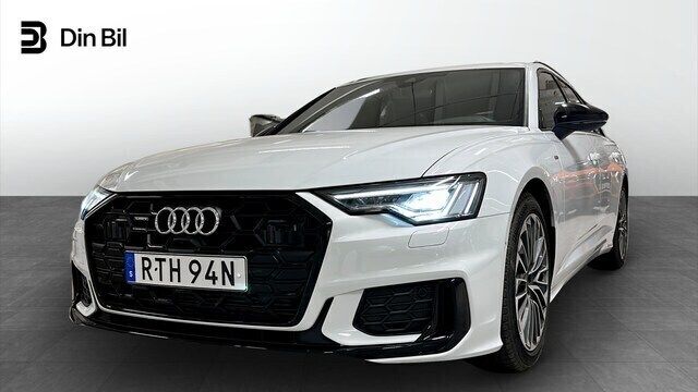 Vit Begagnad 2024 Audi A6 S-Line Kombi | 579 000 kr (Marknadspris) - Bild 1/4
