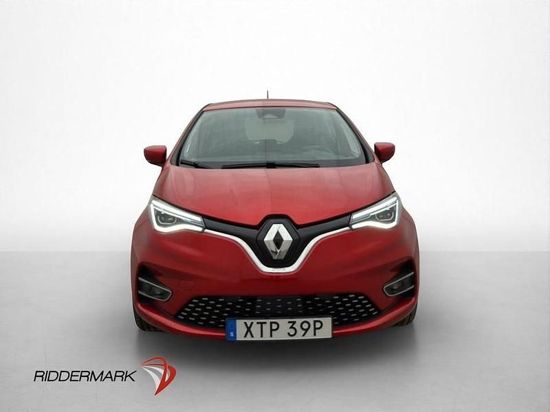 Begagnad Renault Zoe Intens 100 kW (136 HK) 2021 Röd Halvkombi
