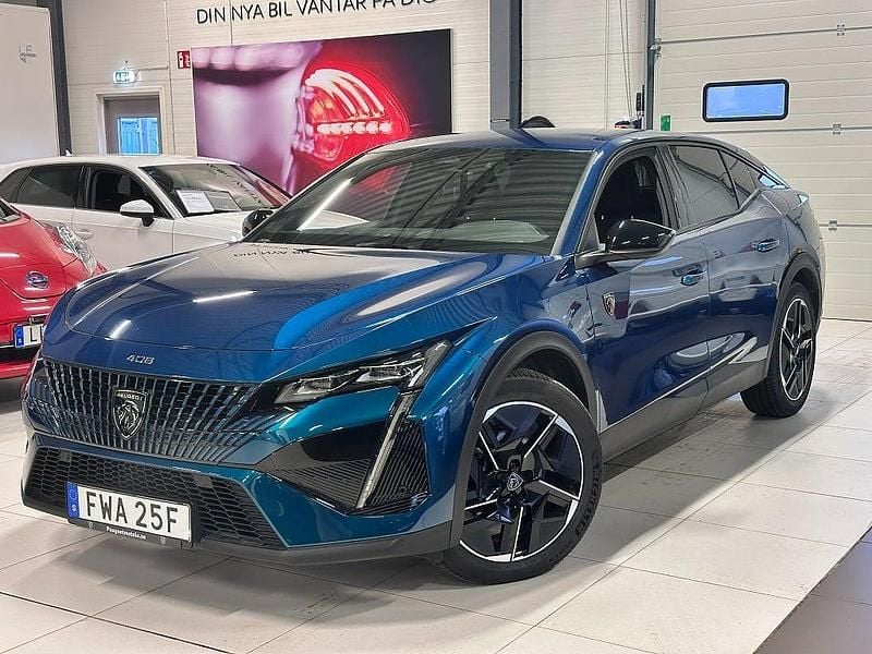 Blå Begagnad 2023 Peugeot 408 GT GTi SUV | 289 900 kr (Marknadspris) - Bild 1/4