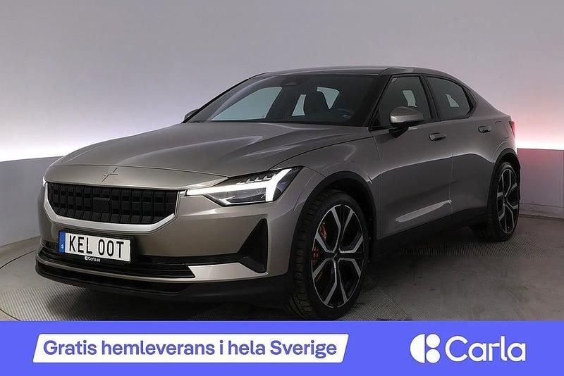 Begagnad Polestar 2 Performance 350 kW (476 HK) 2021 Grå Halvkombi