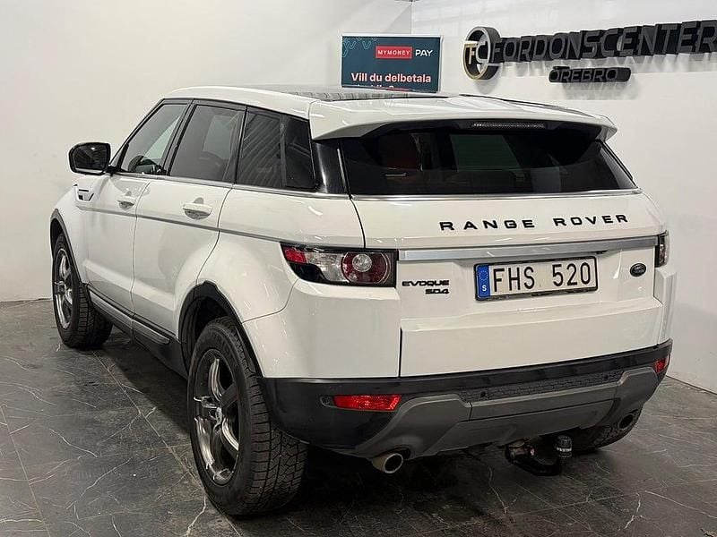 Begagnad Land Rover Range Rover evoque SE 190 HK (139 kW) 2012 Vit SUV